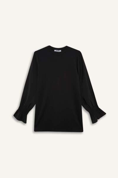 DeFacto New Season Regular Fit Crew Neck Long Sleeve Tunic