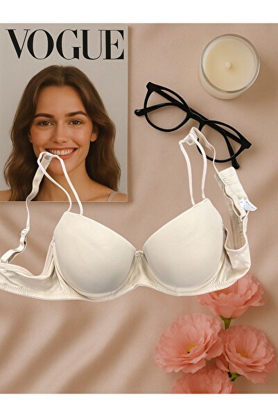 İntive Lingerie Intive Double Strap Double Push-Up Basic Daily Use Underwire Bra