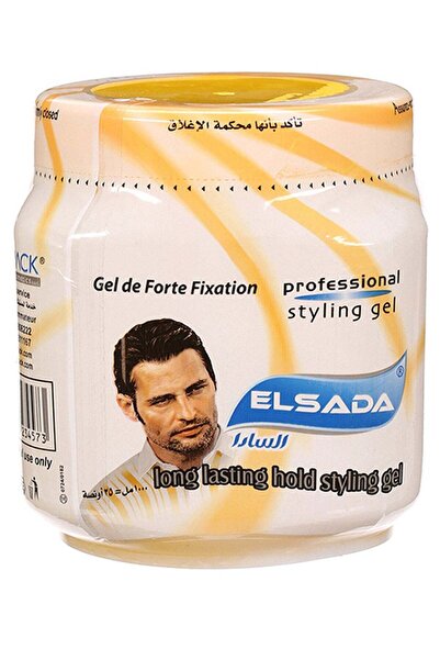 Elsada جل التصفيف الاحترافي الأصفر من إل سادا، 1000 مل