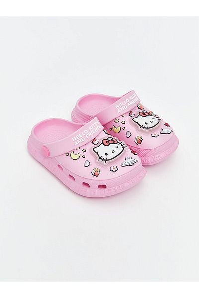 LC Waikiki New Season Hello Kitty Printed Girl's Beach Sandals