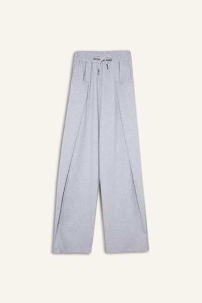 DeFacto New Season Coool Barrel Fit Wide Leg Sweatpants with Lace-Up Waist