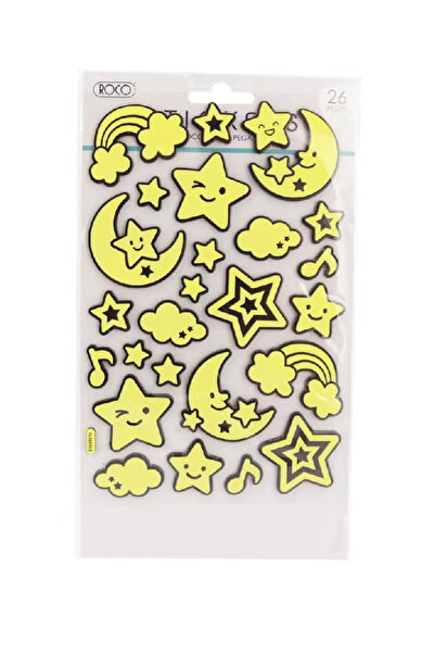 Roco Stickers – Stars and Moon Decorative Set