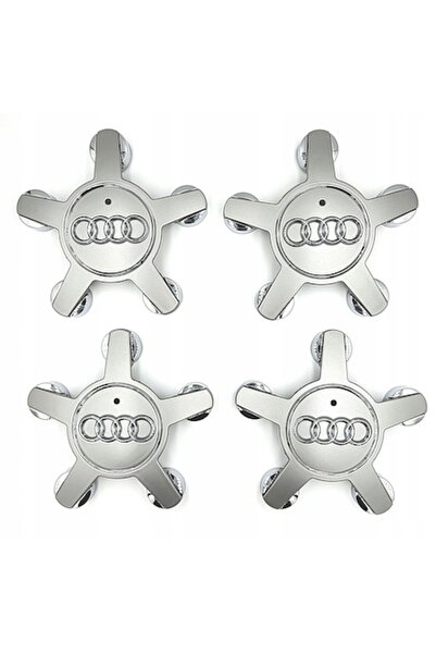 Audi Capace centrale pentru jante tip stea Spider 135 mm Set 4 buc.