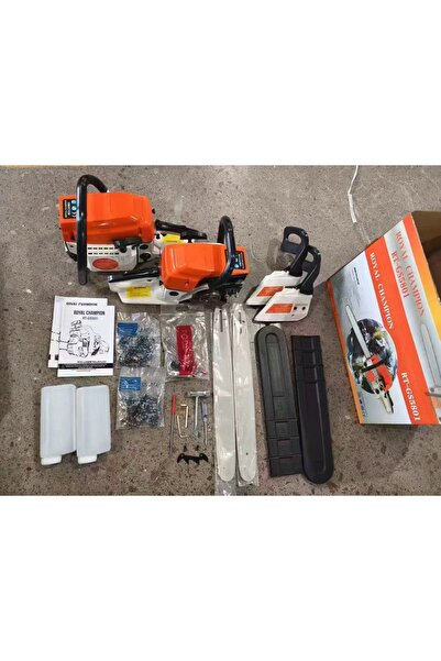 royal champion Royal turuncu motorlu testere 2'li kutu gönderim.