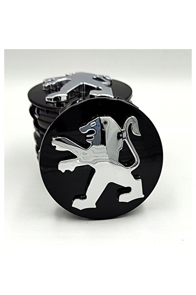 Peugeot Set 4 capace de roată, 60 mm, argintii, 16 inch