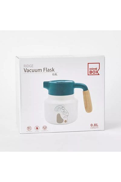 Home Box Ridge Abstract Stainless Steel Vacuum Flask - 800 ml