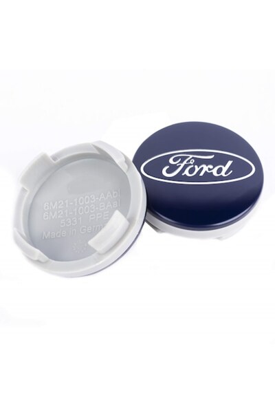Ford Set 2 capacele 54mm Albastru pentru jante aliaj