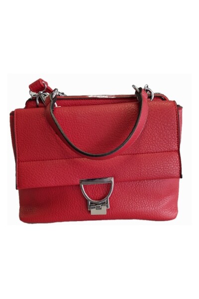OEM Shoulder Bag, Red Color, Faux Leather