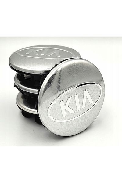 Kia Set 4 Caps 58mm, Silver