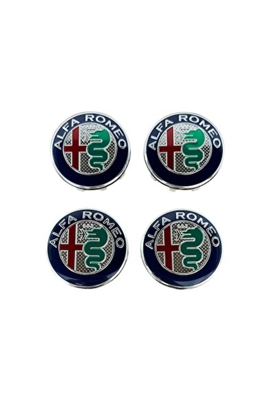 MAF Set 4 capace de jantă Alfa Romeo 60mm, multicolore