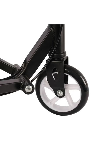 rexa Smart Dual Pedal Scooter for Kids – Lightweight Balance Ride-On Toy, Black