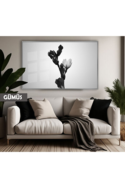 Harikabirev HARİKABİREV | MODEL ORCHIDEA CULOARE NEGRU&ALB | TABLO DE STICLA ...