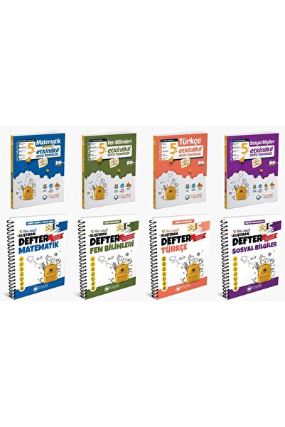 Çanta Yayınları Çanta 2025 5. Sınıf Matematik + Türkçe + Fen + Sosyal Etkinli...