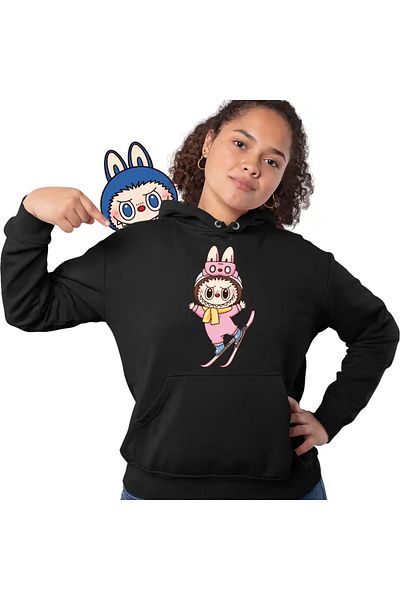 OEM Women's Labubu Ski Hoodie