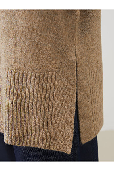 LC Waikiki Sparkling Choices from Shining Store |   Mock Neck Oversized Women's Knitwear Tunic