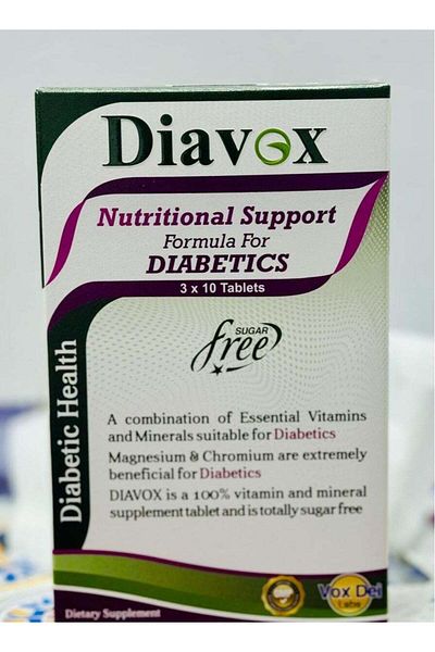 Vox Dei Labs Diavox Tablets – Sugar-Free Formula for Diabetics