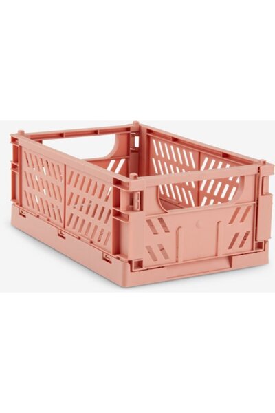 Milas Coral foldable basket 16x25x10