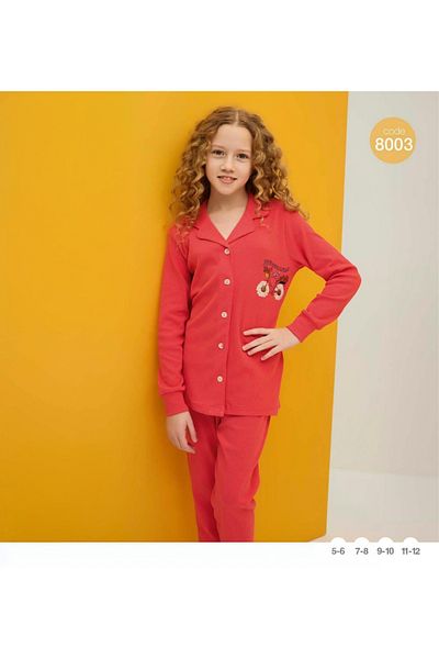 LARICE Girls' long-sleeved pajamas