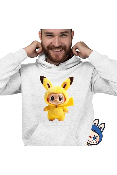 OEM Men's Hoodie Labubu Pikachu Pokemon