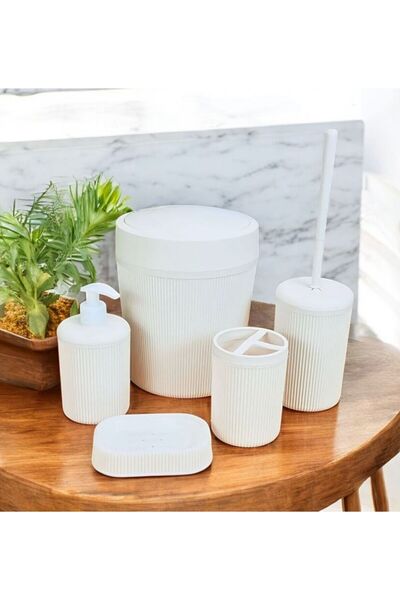 USTAOGLUHOME Bathroom Set Acrylic