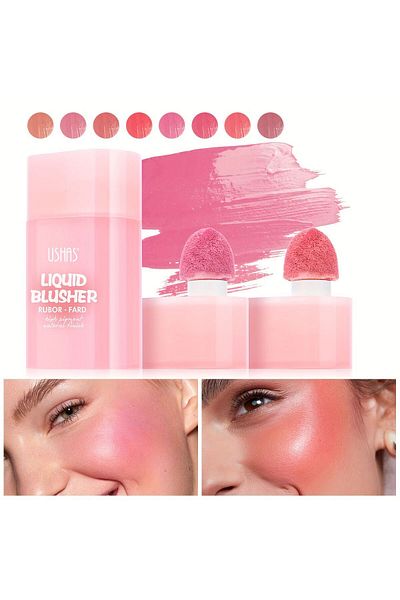 Ushas Cosmetics USHAS UC117 liquid blush – intense pigment and finish