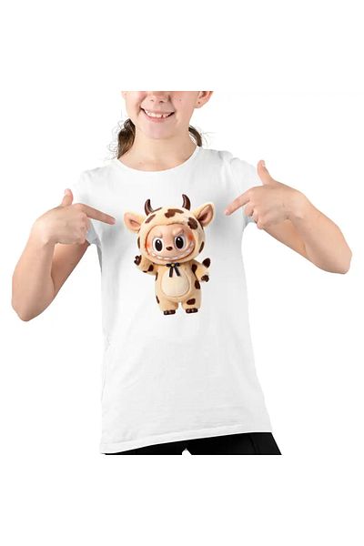 OEM Labubu Milka Kids Girls T-Shirt