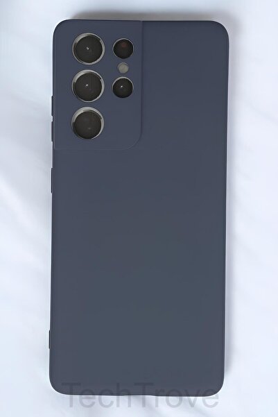 TechTrove Samsung Galaxy S21 Ultra Kılıf İçi Kadife Soft Silikon Lansman Kapak