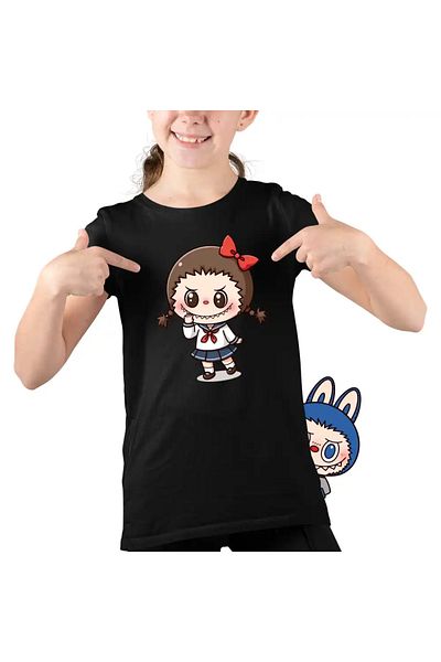 OEM Girls' Labubu Annabelle Kids T-Shirt