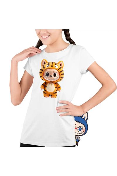 OEM Kids Girls T-Shirt Labubu Tiger
