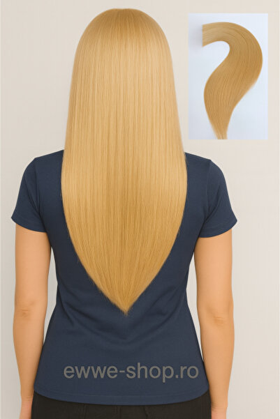 EWONİX Extensii Cu Nanoring Par Remy 60 Cm Blond Diamond