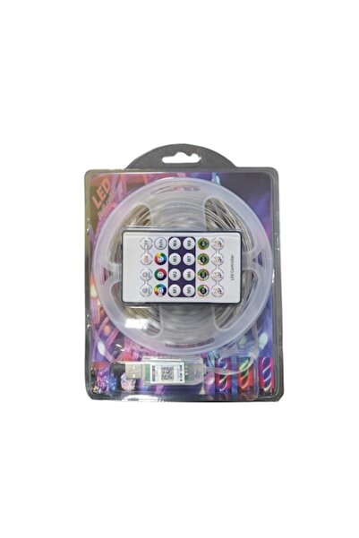 OEM Bandă luminoasă LED RGB multicoloră, controlată de la distanță și prin ap...