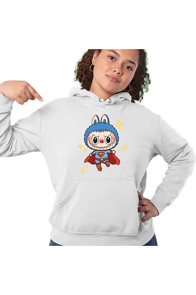 OEM Women's Labubu Superman Hoodie
