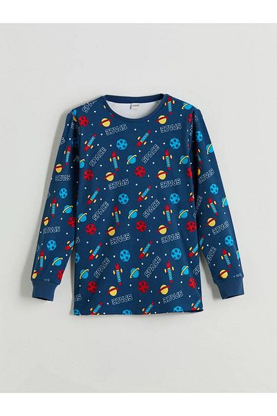 LC Waikiki Lcw Printed Boys' Pajama Set (W5)