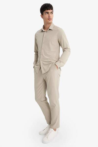 DeFacto New Season Tailored Regular Fit Short Leg Trousers