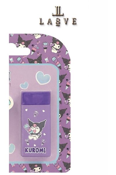 kuromi New Season Cute Faces 2-Piece Eraser Set