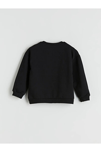 LC Waikiki Lcw eco black bicycle collar girl's pajama set