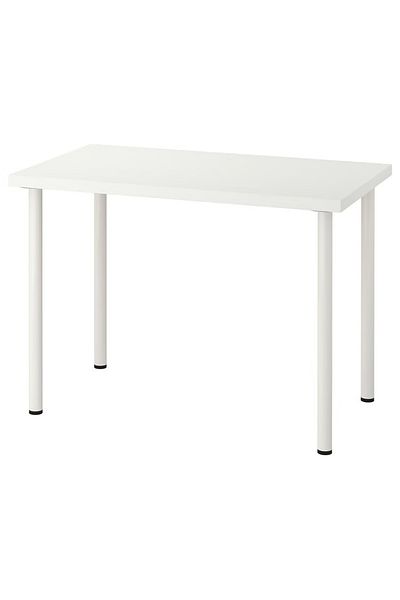 IKEA LINNMON / ADILS Table, white, 100x60 cm