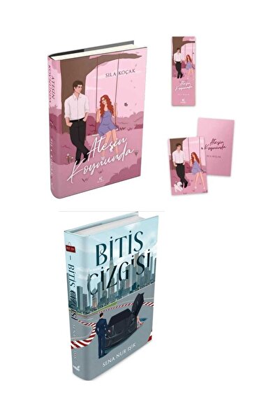 İndigo Kitap Bitiş Çizgisi / Ateşin Koynunda 2 Kitap Ciltli Sıla Koçak Pukka ...