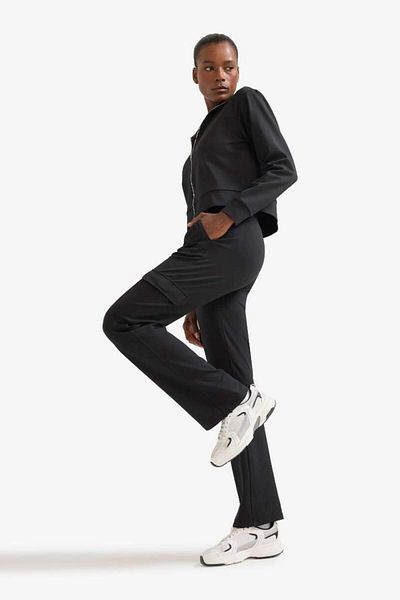 DeFacto New Season Defactofit Wide Leg Cargo Pocket Flexible Fabric Straight Leg Standard Size Sportsman