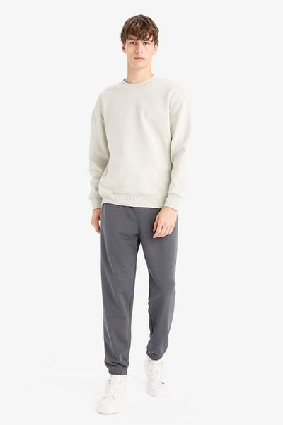 DeFacto New Season Boxy Fit Crew Neck Printed Sweatshirt