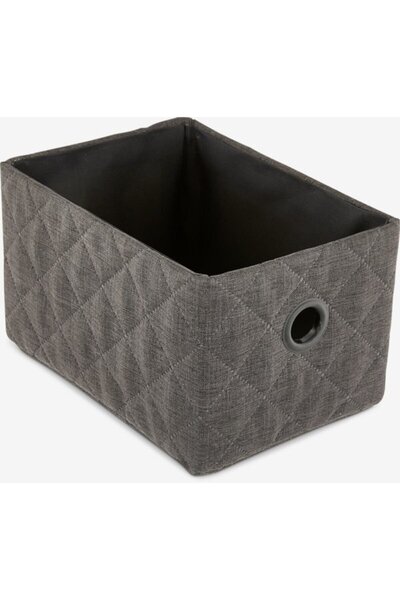 OEM GILLIS basket 14x20x12cm dark gray