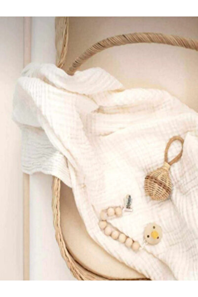 Tomac 100% Cotton 4-Layer Muslin Baby Muslin & Children's Muslin Blanket110X110Cm