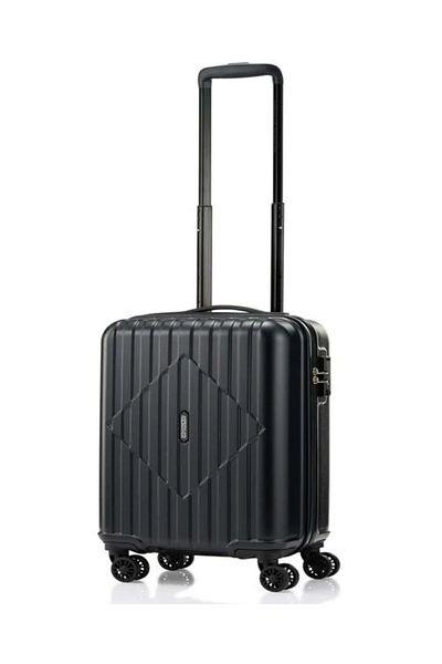American Tourister Skytrac V2 Hard Spinner 55 cm TSA Black -Hard Luggage Cabin