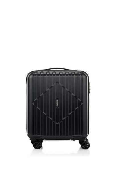 American Tourister Skytrac V2 Hard Spinner 55 cm TSA Black -Hard Luggage Cabin