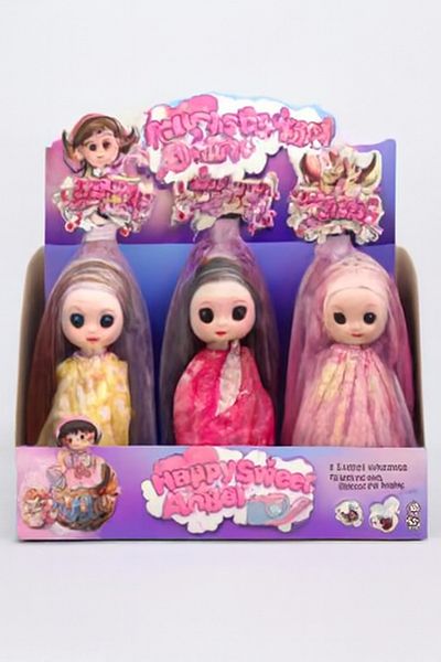 rexa Happy Angel Fashion Doll Set - 10 Dolls in Assorted Dresses