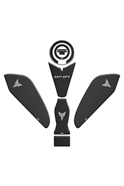 GOGOPREMİUM YAMAHA MT07 2025 UYUMLU TANK PAD SET 001