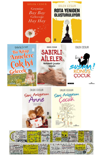 Alfa Yayınları Dilek Cesur 7 Kitap Set + Mat. Öğreten Cetvel