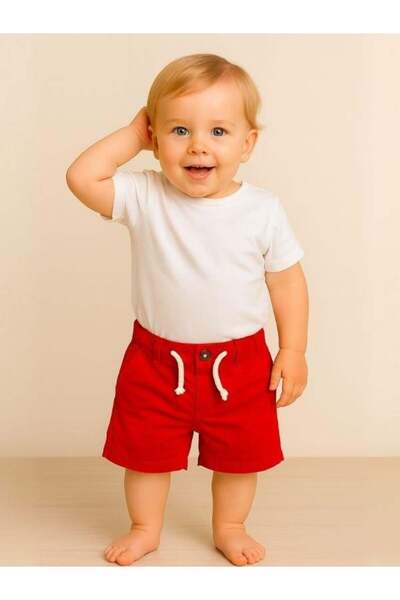 Zekids Baby Boy Woven Shorts