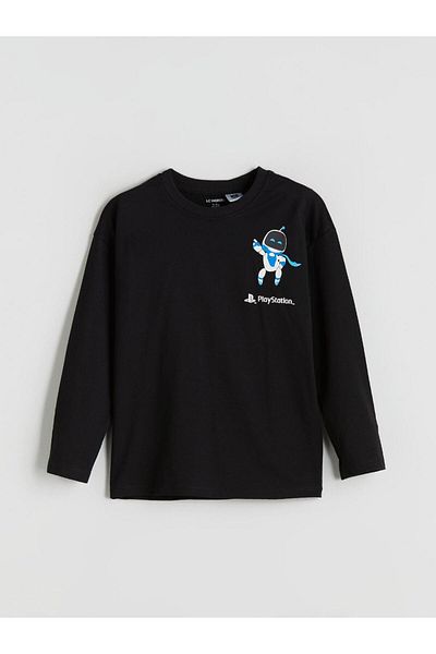 LC Waikiki Quality Parts from Celebi Store |   Crew Neck Playstation Printed Boys' T-Shirt