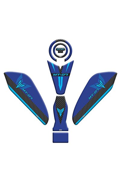 gogo premium YAMAHA MT07 2025 UYUMLU TANK PAD SET 002